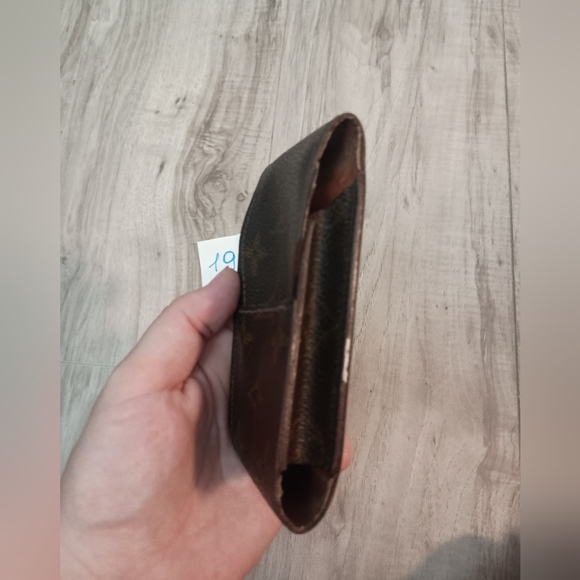 LOUIS VUITTON  Monogram Etui Cigarette case pouch MonogramCanvas Brown - Picture 4 of 8